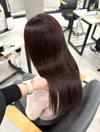 ロング カラー 盛れる顔まわり✨🎀 レイヤー別所好葉のヘアスタイル