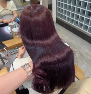 ロング 竹山 実怜のヘアスタイル