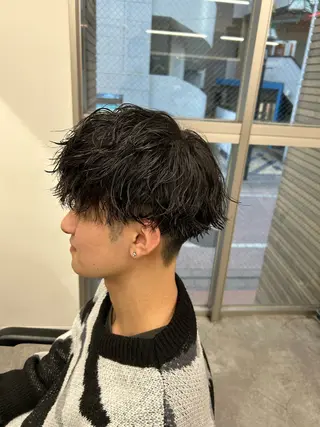 パーマ メンズ パーマ支持率No.1 ❤️🔥安成弾のヘアスタイル