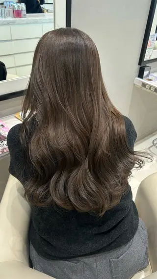 ロング カラー 透明感カラー k-twoういのヘアスタイル