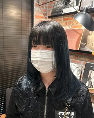 カラー りお ハイライト/パーマのヘアスタイル