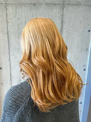 セミロング カラー ヘアアレンジ ボブ×艶カラー 特化・リクト💥のヘアスタイル
