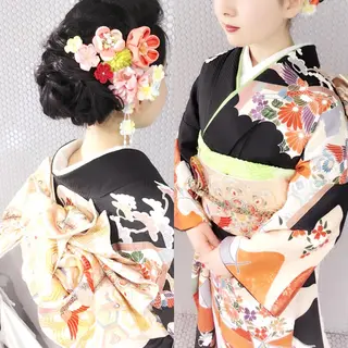 ヘアアレンジ 中江 麻友のヘアスタイル