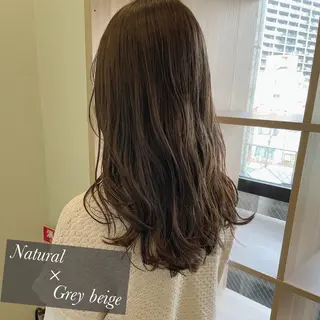 セミロング カラー 髪質改善とカラー特化 ✨Hito.nowaのヘアスタイル