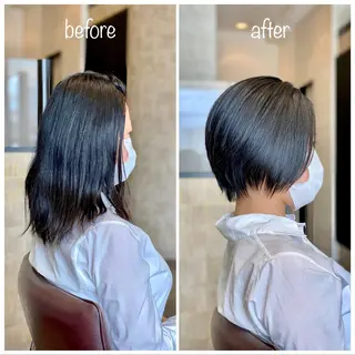 ショート 宮城 将大のヘアスタイル