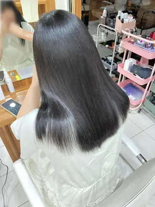 セミロング ☪︎⋆ hair & eye yuka˚✩のマツエク・マツパデザイン