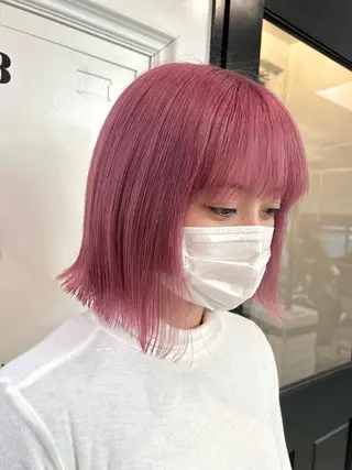 カラー 🤍垢抜け♡透明感 カラーmoeka🤍のヘアスタイル