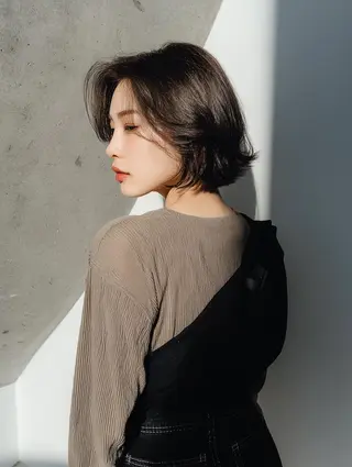 ショート ショート＆ボブ🦋 shell立川🫧のヘアスタイル