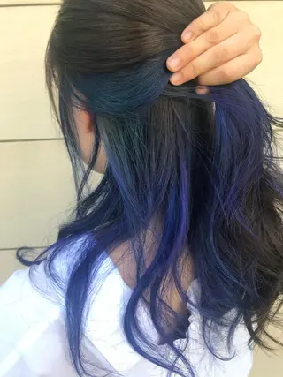 ロング カラー 有馬ミク🌈 似合わせ美容師のヘアスタイル