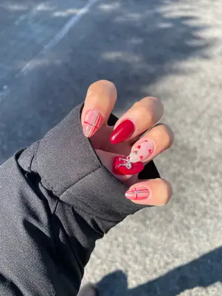 ネイル のらねこ🐈‍⬛🎀 yuriaのネイルデザイン