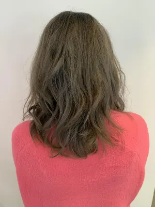 ミディアム Culumi クルミ 松井照雄/梅田茶屋町のヘアスタイル
