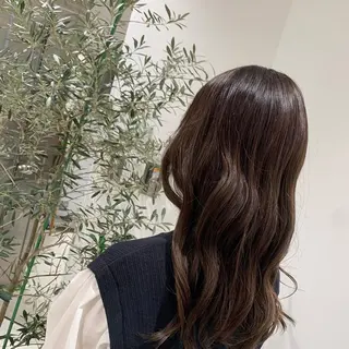 ロング カラー ヘアアレンジ 小白井 由美のヘアスタイル
