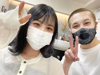 ミディアム カラー TOWA 野村　コウダイのヘアスタイル