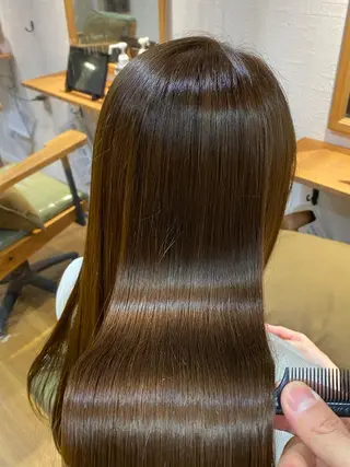 セミロング カラー Tummy's 岸本 圭吾のヘアスタイル