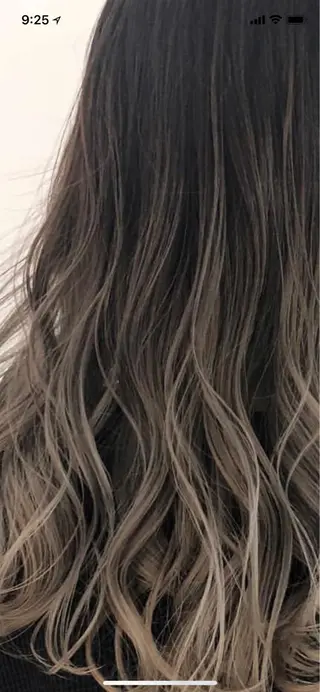ロング カラー 艶髪職人 山本隼正のヘアスタイル