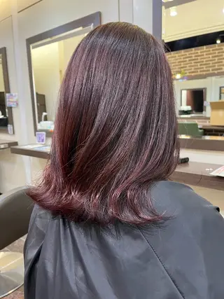 カラー カットパーマ 🌀あさみのヘアスタイル