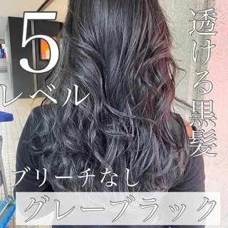 カラー ブリーチなしで 全国から予約殺到♡のヘアスタイル