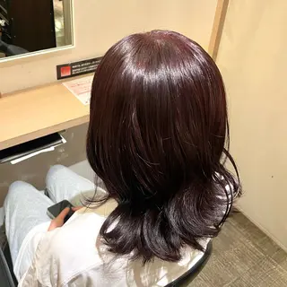 ミディアム カラー 🕊️寺畑陽依 🕊️のヘアスタイル