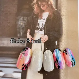 ネイル flicka* nailのネイルデザイン