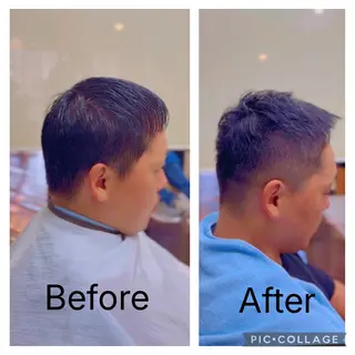 ショート メンズ barber YURIKA✂︎のヘアスタイル