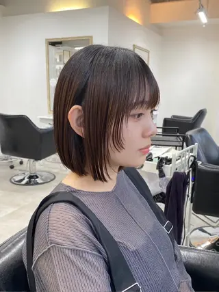 ショート ボブ✨レイヤー✨ keitaのヘアスタイル