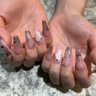 ネイル アクリルスカルプ𓆈 RounGe町田店のネイルデザイン