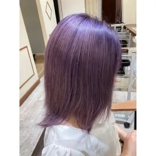 ミディアム カラー Yamamoto 半個室美容室zinaのヘアスタイル