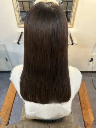 セミロング Sherry/R 三川町　木村祐里奈のヘアスタイル