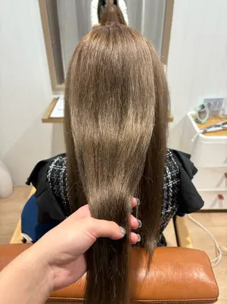 カラー 金山/森心乃 カット ブリーチモデル募集中のヘアスタイル