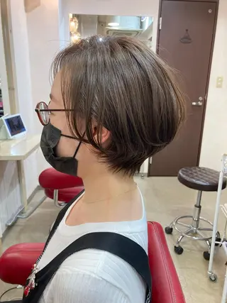 ショート カラー ショート専門 笠井翔太のヘアスタイル