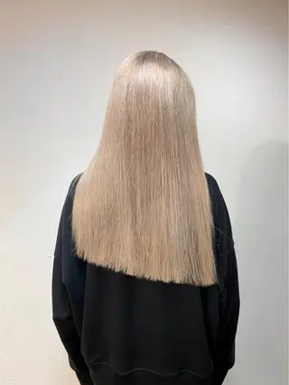 ロング カラー 🧡色落ちまで2度綺 麗なカラー🧡ヨシキのヘアスタイル