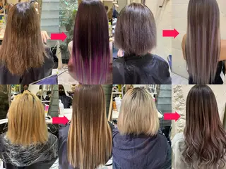 ロング カラー イズ ミのヘアスタイル