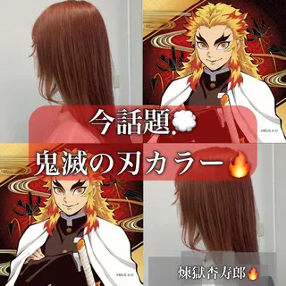 セミロング カラー パーマ ヘアアレンジ ネイル マツエク・マツパ 韓国風ベージュ🤎 赤みなし🌿横浜🤎のヘアスタイル