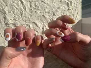 ネイル マキノ ユイのネイルデザイン