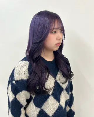 カラー ブリーチカラー🦋‪ 田中さくらのヘアスタイル