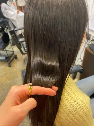 ロング 田口 樹理のヘアスタイル