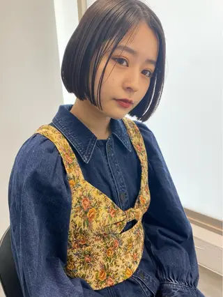 ショート うる艶ヘア♡韓国好き 透明感　shotaのヘアスタイル