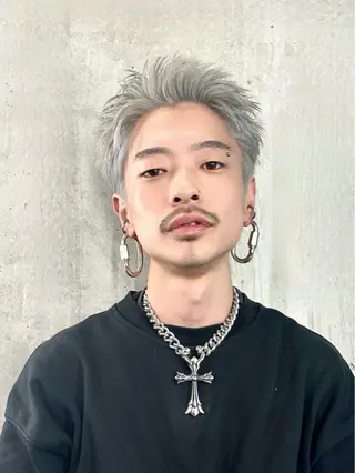 ショート カラー メンズ 中原 祥太のヘアスタイル