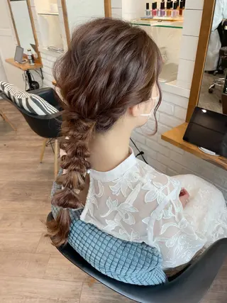 ロング ✨透明感ケアカラー✨ 長野ゆきなのヘアスタイル