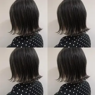 ショート カラー パーマ ヘアアレンジ 松田 亮葉のヘアスタイル