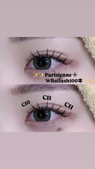 マツエク・マツパ shucre太田川 hisanaのマツエク・マツパデザイン