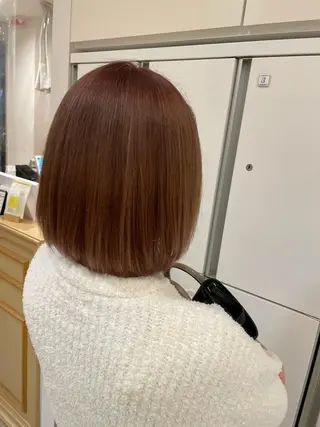 ミディアム カラー 吉原 雪乃のヘアスタイル