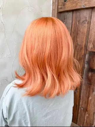 ミディアム カラー ブリーチ×レイヤー 🔥小林達哉のヘアスタイル