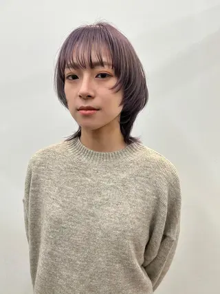 ミディアム 🩵albis/めい 大宮/ブリーチ🦋のヘアスタイル