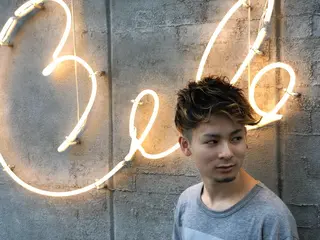 ショート カラー メンズ 島田 竜也のヘアスタイル