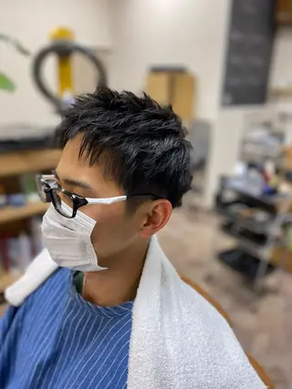 ショート メンズ 後藤 征信のヘアスタイル