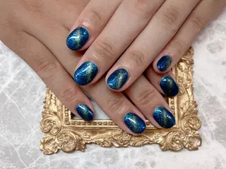 ネイル マジック ミラーのネイルデザイン