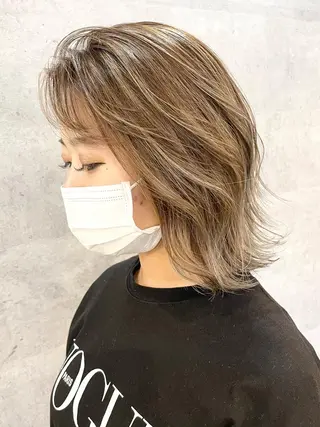 ミディアム KYOKO 【Bear】のヘアスタイル