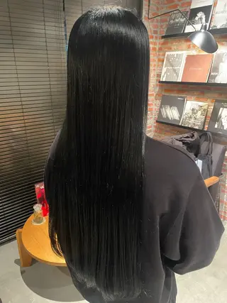 ロング rin 🖤〈大宮〉のヘアスタイル