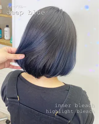 ショート ☀️透明感color KURO☀️のヘアスタイル